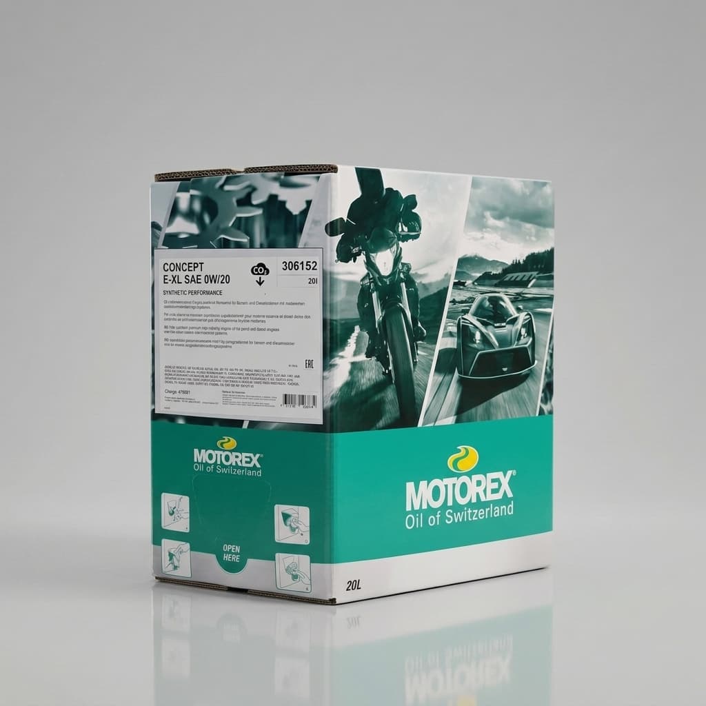 Vue 2 de MOTOREX CONCEPT E-XL SAE 0W/20