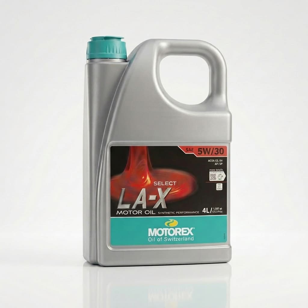Vue 2 de MOTOREX SELECT LA-X SAE 5W/30