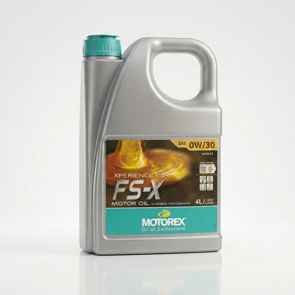 Vue 2 de MOTOREX XPERIENCE C3 FS-X SAE 0W/30